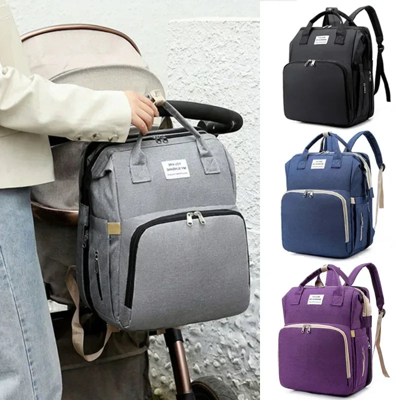 Sac à dos à langer 2 en 1 – Bébé Ange, photo 2