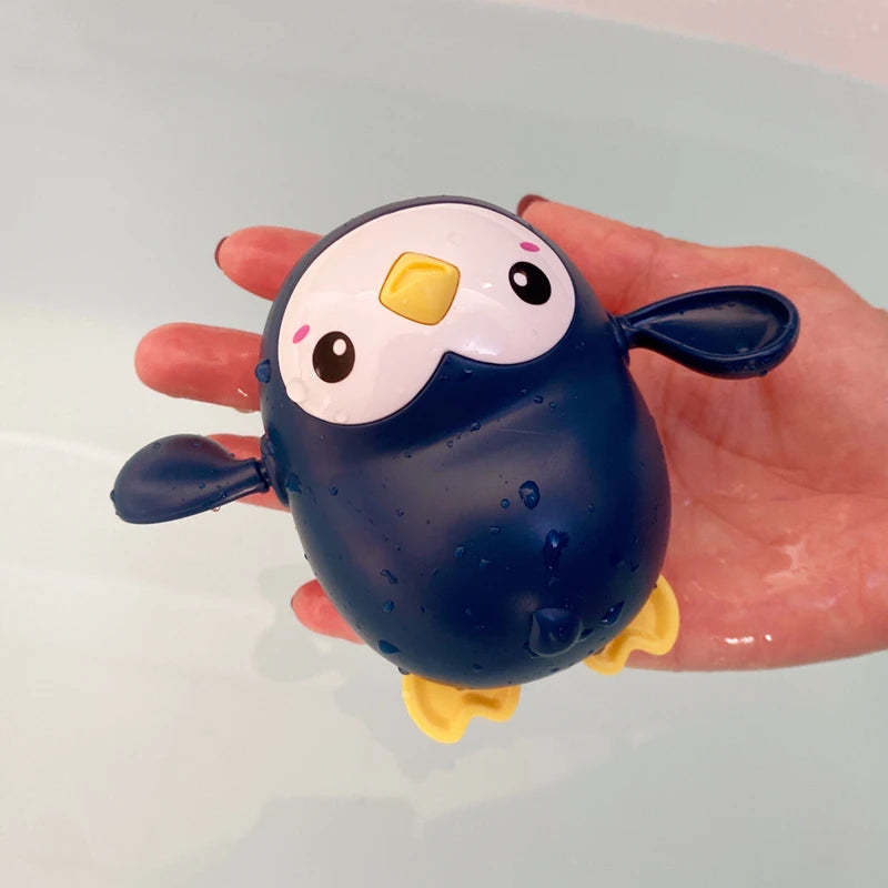 SplashyDuck - Jouet de Bain Canard et Pingouin Pulvérisateur d’Eau pour Enfants - Bébé Ange