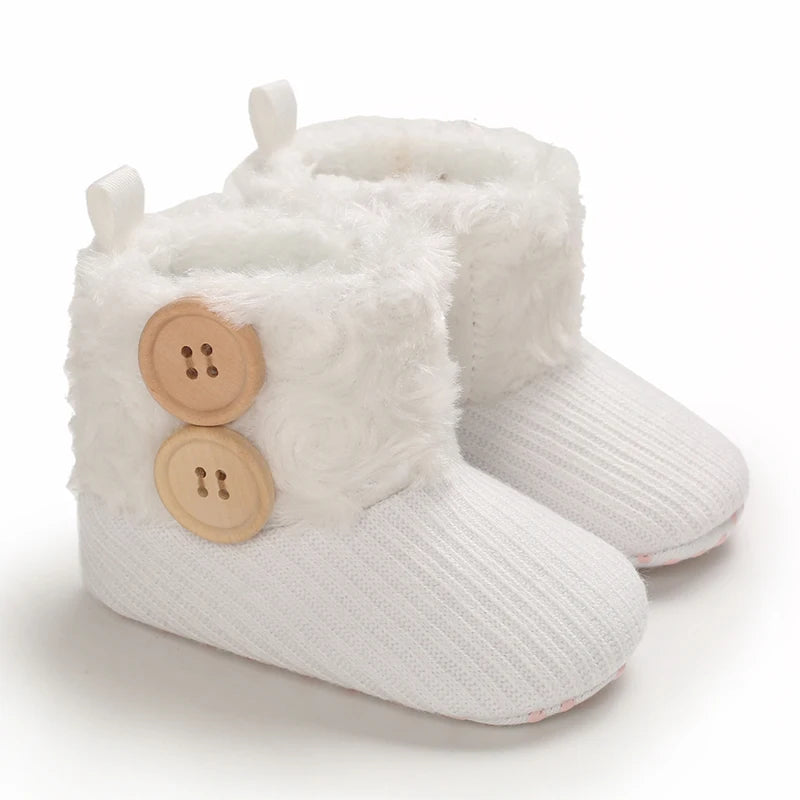 BébéNeige™ - Bottes d'Hiver Chaudes pour Bébé 0-18 Mois - Bébé Ange