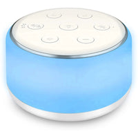 BabyCalm™ Machine à Bruit Blanc Veilleuse & Machine de Bruit Blanc Bébé Ange Blanc 