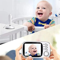 BabyGuard™ - Moniteur vidéo sans fil pour bébé avec caméra de sécurité, vision nocturne et audio bidirectionnel - Bébé Ange