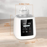 BabyWarm - Chauffe-biberon et Stérilisateur Multi-fonctions 10 en 1 - Bébé Ange