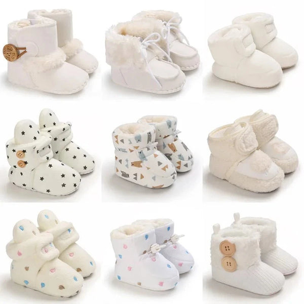 BébéNeige™ - Bottes d'Hiver Chaudes pour Bébé 0-18 Mois - Bébé Ange