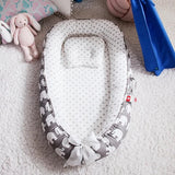 BébéNest™ - Lit Nid Portable pour Bébé Lit Nid de Bébé & Réducteur de lit bébé Bébé Ange 