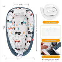 BébéNidou™ – Nid de Couchage Ergonomique Accessoires de Sommeil pour Bébé Bébé Ange 