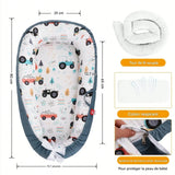 BébéNidou™ – Nid de Couchage Ergonomique Accessoires de Sommeil pour Bébé Bébé Ange 