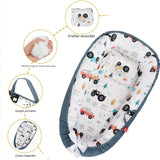 BébéNidou™ – Nid de Couchage Ergonomique Accessoires de Sommeil pour Bébé Bébé Ange 