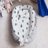 BébéNidou™ – Nid de Couchage Ergonomique Accessoires de Sommeil pour Bébé Bébé Ange Sapin 