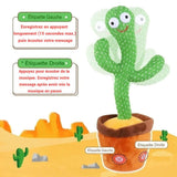 CactusGroove™ - Cactus Dansant et Parlant - Bébé Ange