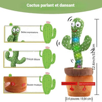 CactusGroove™ - Cactus Dansant et Parlant - Bébé Ange