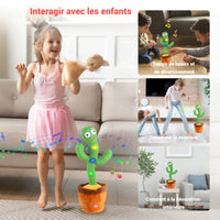CactusGroove™ - Cactus Dansant et Parlant - Bébé Ange