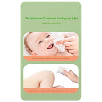 CozyWipes™ - Chauffe-Lingettes Portable pour Bébé avec Écran LED - Bébé Ange