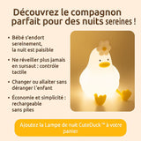 CuteDuck™ – Veilleuse en silicone LED USB rechargeable Veilleuse bébé & chambre enfant Bébé Ange 
