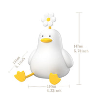 CuteDuck™ – Veilleuse en silicone LED USB rechargeable Veilleuse bébé & chambre enfant Bébé Ange 
