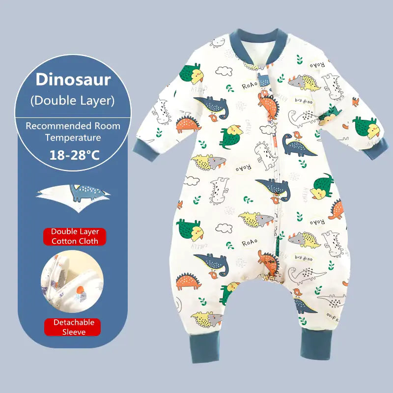 BabyDream - Gigoteuse à Motifs Animaux en Coton Peigné pour Bébé (0-4 ans) - Bébé Ange