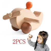 EcoTrain™ - Train en Bois Éducatif Montessori pour Enfants - Bébé Ange