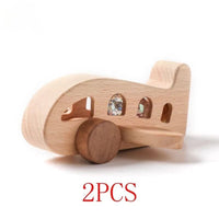 EcoTrain™ - Train en Bois Éducatif Montessori pour Enfants - Bébé Ange