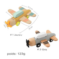 EcoTrain™ - Train en Bois Éducatif Montessori pour Enfants - Bébé Ange