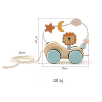 EcoTrain™ - Train en Bois Éducatif Montessori pour Enfants - Bébé Ange