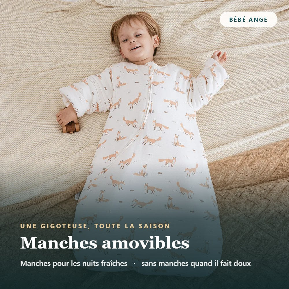 Gigoteuse d'hiver à manches amovibles - Bébé Ange