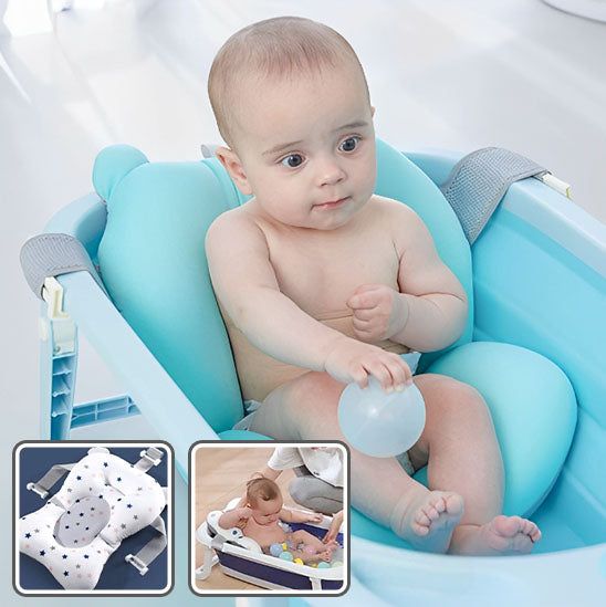 BainSoft™ - Coussin de Baignoire Pliable pour Bébé - Bébé Ange