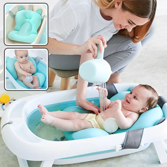 BainSoft™ - Coussin de Baignoire Pliable pour Bébé - Bébé Ange