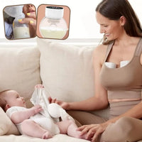 LactiFlow™ - Tire-Lait Électrique Portatif et Mains Libres avec Écran LED - Bébé Ange