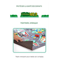 LightPlay - Tapis de Jeu LED pour Enfants, Antidérapant et Ultra Doux, Décor Moderne - Bébé Ange