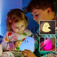 LumiBaby™-Veilleuse Poire Rechargeable - 7 Couleurs Veilleuse LED Bébé Ange 