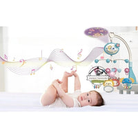 LumiMobile - Mobile Musical pour Bébé avec Lumières, Projection et Télécommande - Bébé Ange