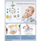LumiMobile - Mobile Musical pour Bébé avec Lumières, Projection et Télécommande - Bébé Ange