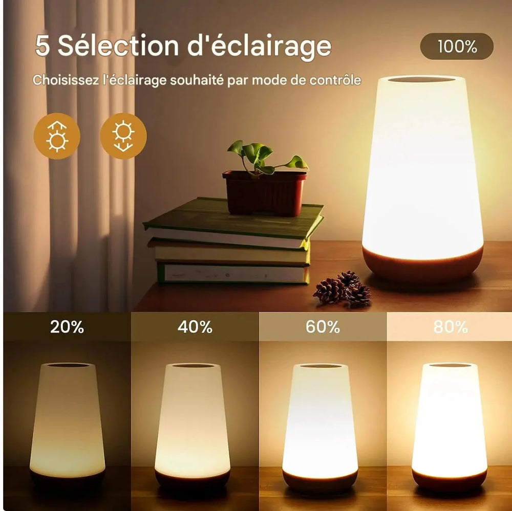 Veilleuse LED rechargeable 13 couleurs – Bébé Ange, photo 5
