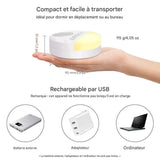 LumyZen™- Machine à bruit blanc Veilleuse et machine à bruit blanc Bébé Ange 
