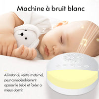 LumyZen™- Machine à bruit blanc Veilleuse et machine à bruit blanc Bébé Ange 