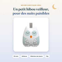 Machine à bruit blanc Hibou Bébé Ange avec veilleuse