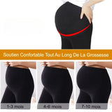 MaternComfort™ - Leggings Maternité Haute Taille avec Soutien Abdominal - Bébé Ange