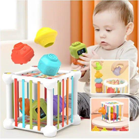 MontessoriSens - Cube sensoriel et Éducatif (12 à 24 Mois) - Bébé Ange