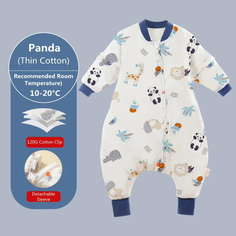 BabyDream - Gigoteuse à Motifs Animaux en Coton Peigné pour Bébé (0-4 ans) - Bébé Ange