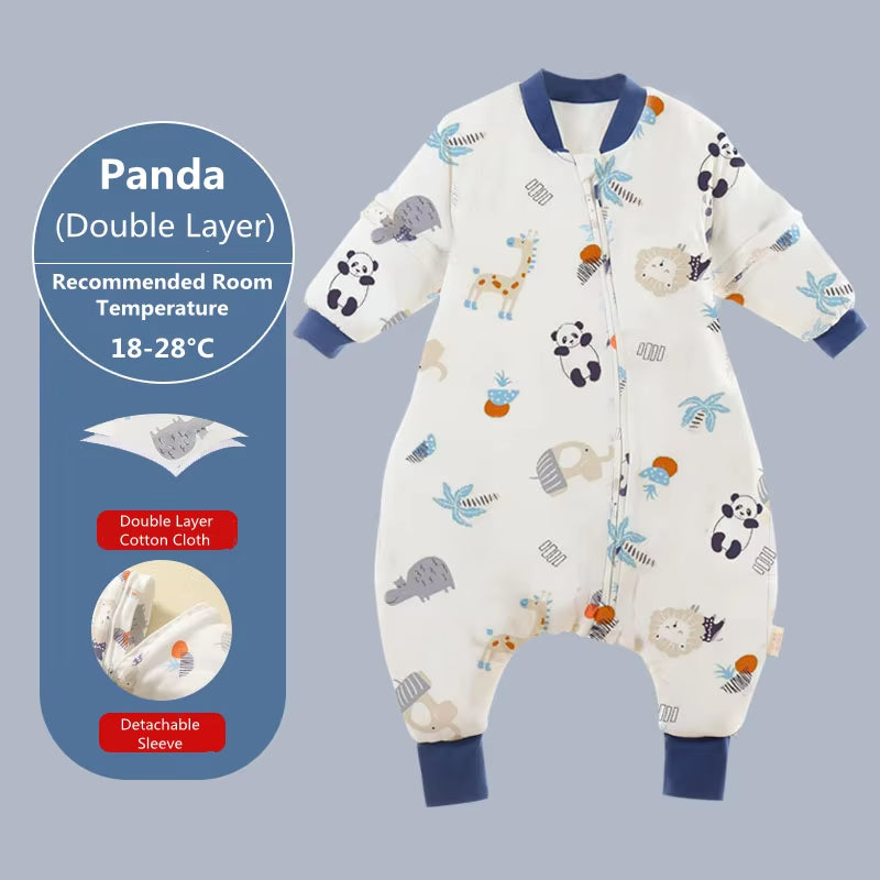 BabyDream - Gigoteuse à Motifs Animaux en Coton Peigné pour Bébé (0-4 ans) - Bébé Ange