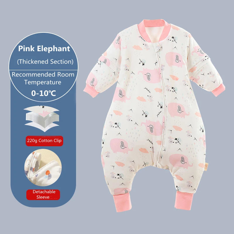 BabyDream - Gigoteuse à Motifs Animaux en Coton Peigné pour Bébé (0-4 ans) - Bébé Ange