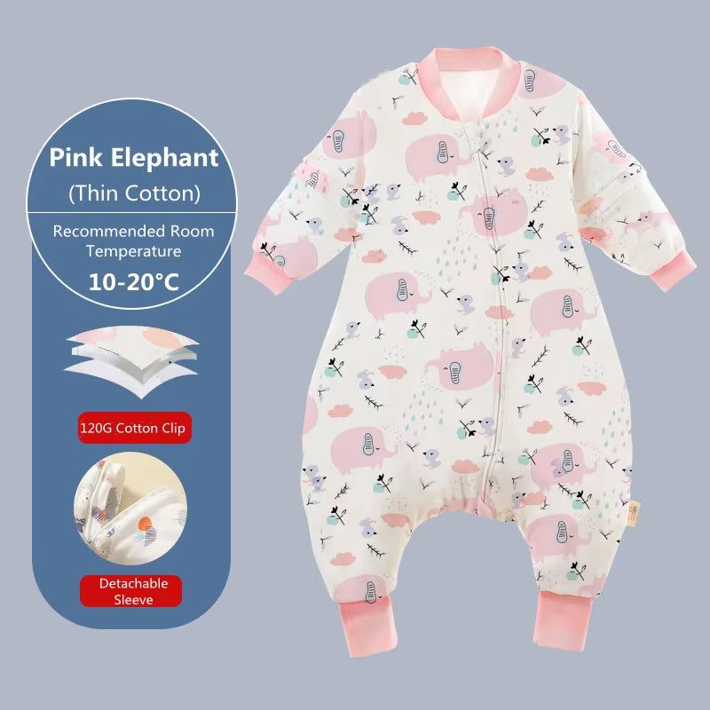 BabyDream - Gigoteuse à Motifs Animaux en Coton Peigné pour Bébé (0-4 ans) - Bébé Ange