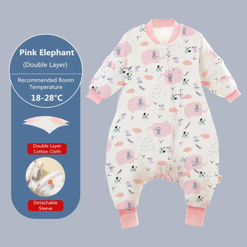 BabyDream - Gigoteuse à Motifs Animaux en Coton Peigné pour Bébé (0-4 ans) - Bébé Ange