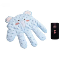 RestfulHand - Oreiller Apaisant pour bébé Aide au Sommeil Bébé avec Télécommande Bébé Ange éléphant 