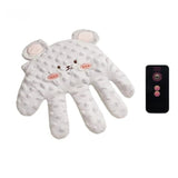 RestfulHand - Oreiller Apaisant pour bébé Aide au Sommeil Bébé avec Télécommande Bébé Ange Ours beige 