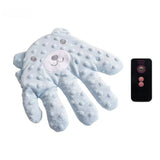RestfulHand - Oreiller Apaisant pour bébé Aide au Sommeil Bébé avec Télécommande Bébé Ange Ours bleu 