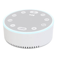 SomniLight™ Veilleuse & Bruit Blanc Nomade Veilleuse & Machine à Bruit Blanc Bébé Ange Blanc 