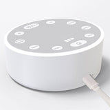 SomniLight™ Veilleuse & Bruit Blanc Nomade Veilleuse & Machine à Bruit Blanc Bébé Ange 