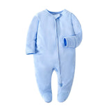 SweetBloom - Barboteuse à Manches Longues en Coton pour Nouveau-Né (3-12 Mois) - Bébé Ange