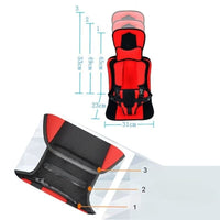TravelSafe™ - Coussin de Siège de Voyage Multifonction Coussin de siège, Accessoires de sécurité Bébé Ange 